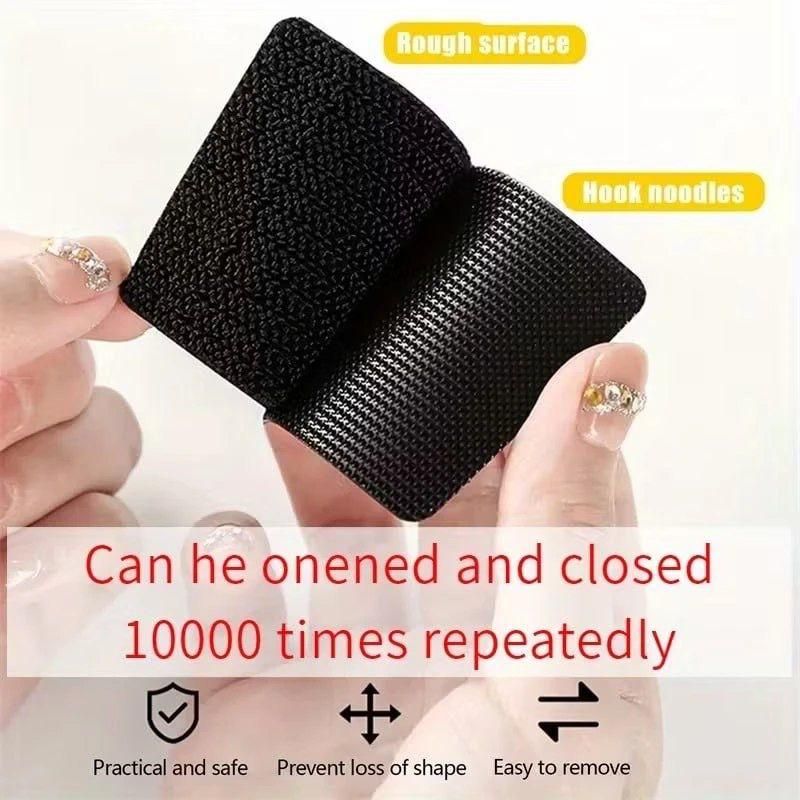 Reusable Double Sided Non Slip Carpet/ Car Tape (Pack of 10, 20 pcs)